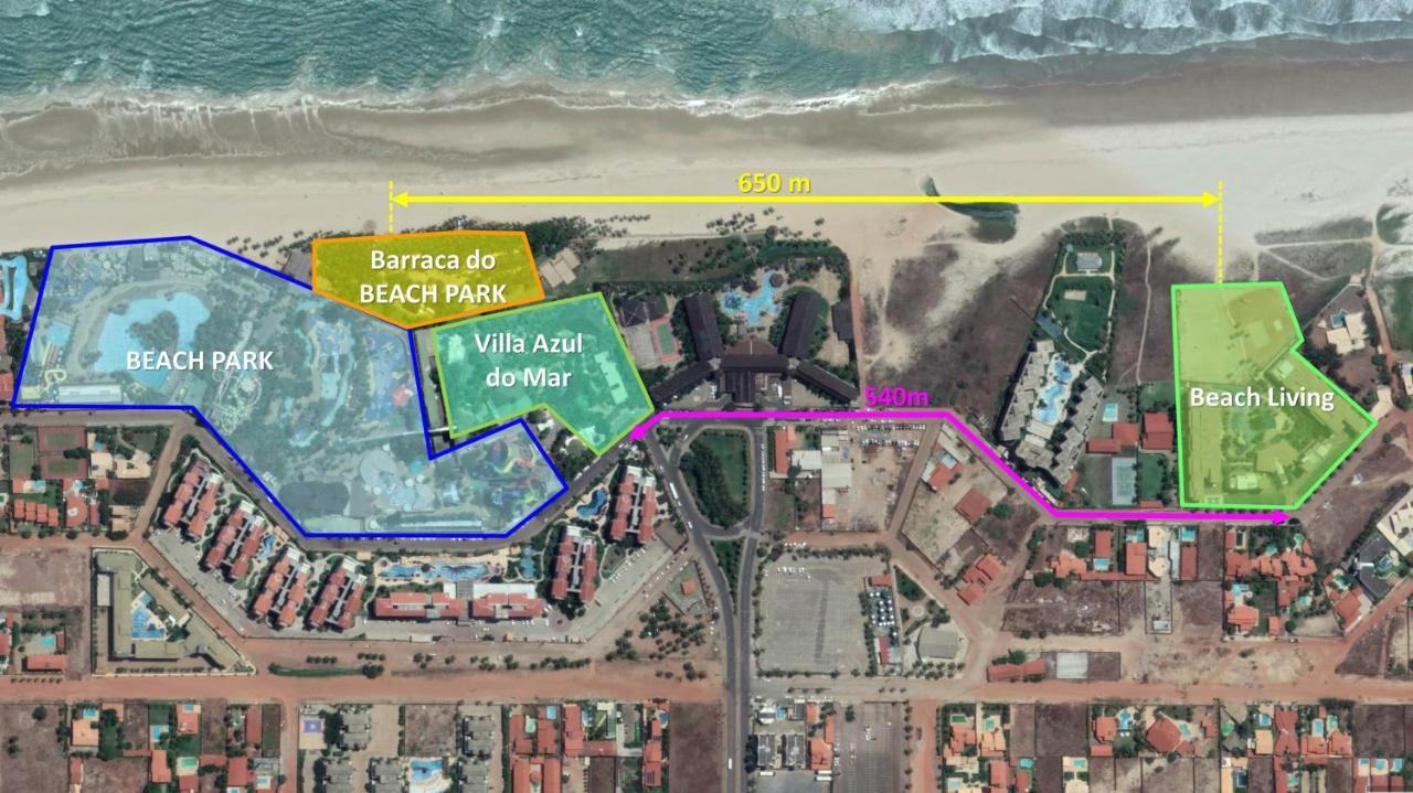 Beach Living - Porto Das Dunas Aquiraz Extérieur photo